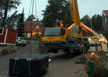 lyft med mobilkran Storstockholm Södra Kran i Stockholm AB
