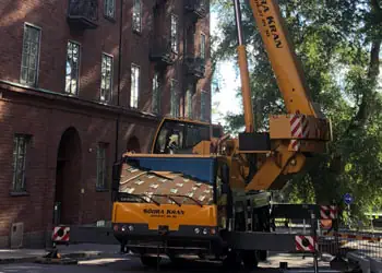 lyft med mobilkran Storstockholm Södra Kran i Stockholm AB